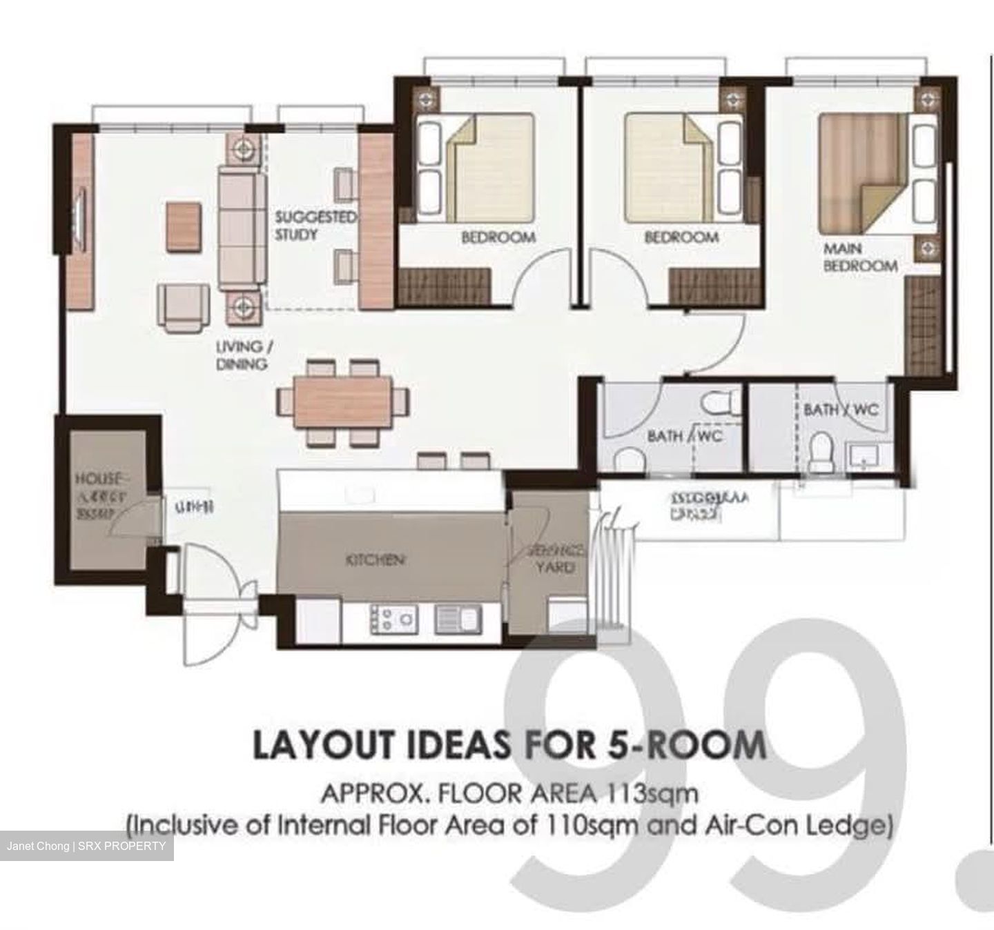 Blk 691D Admiralty Flora (Woodlands), HDB 5 Rooms #584968771
